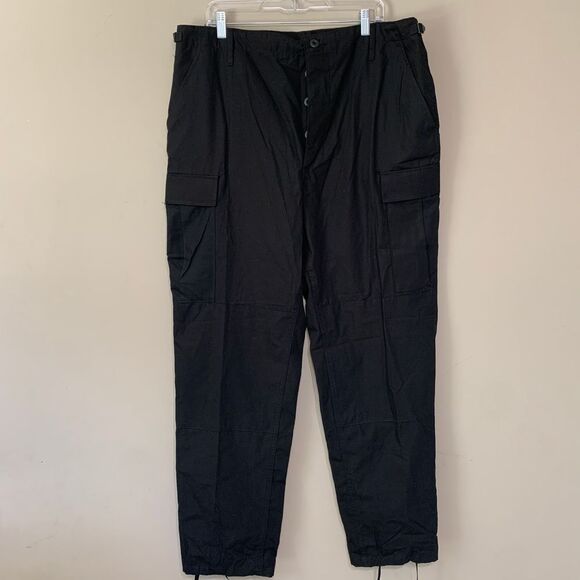 Propper Tactical Cargo BDU Black 100% Cotton Size LR Large Reg